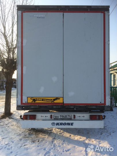 Полуприцеп тентованный Krone SD, 2012