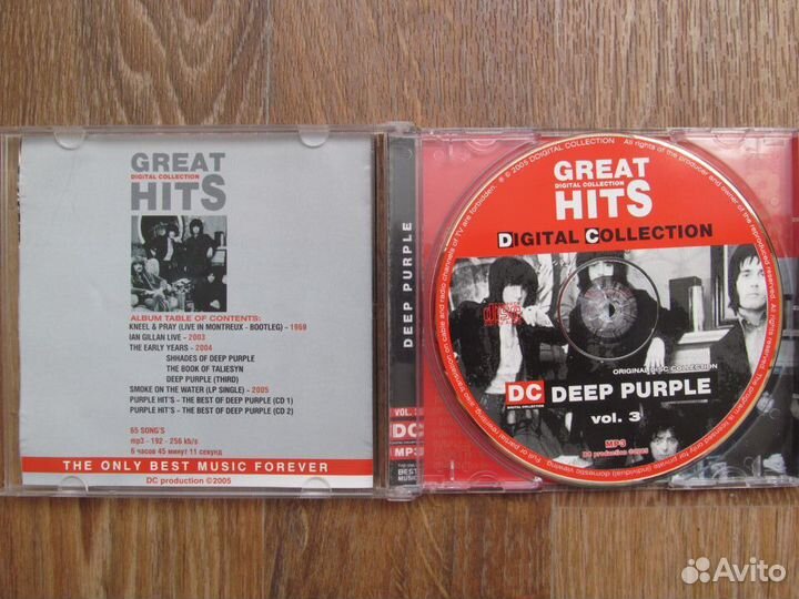 Mp3 диски Demis Roussos, The Beatles, Deep Purple