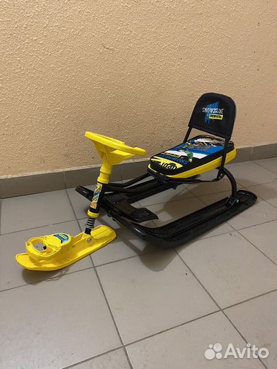 Детский снегокат Nika Kids Тимка Спорт 4-1