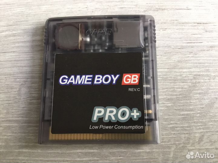 Флэш - адаптер для запуска игр gameboy, GBColor