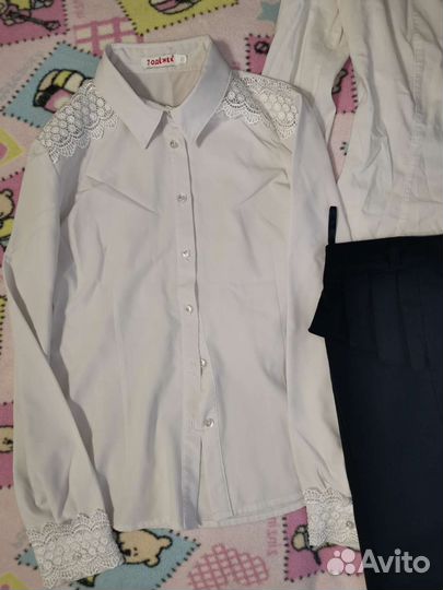 Вещи к школе на 146-152см (синий тёмный)