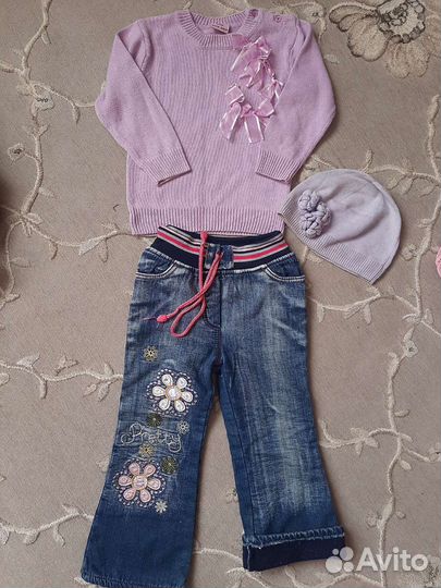 Вещи пакетом для девочки 4-5 лет
