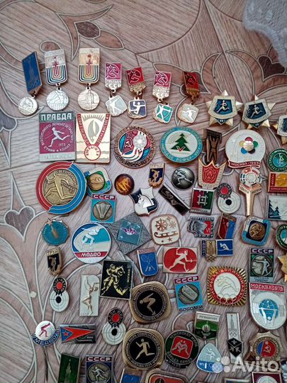 Значки спорт-ссср