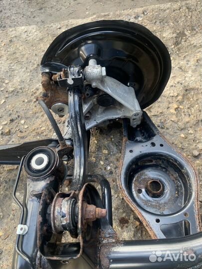 Volkswagen Passat B7 Задний подрамник балка в сбор