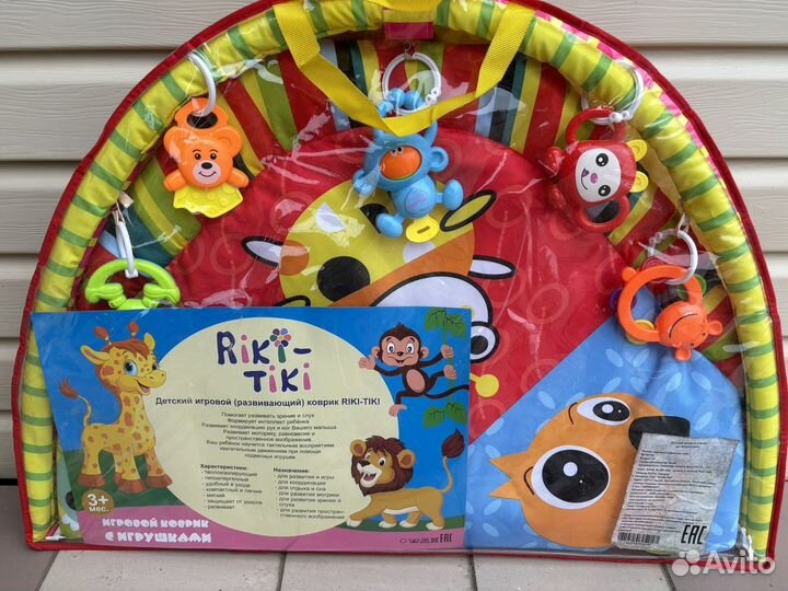 Развивающий коврик детский новый