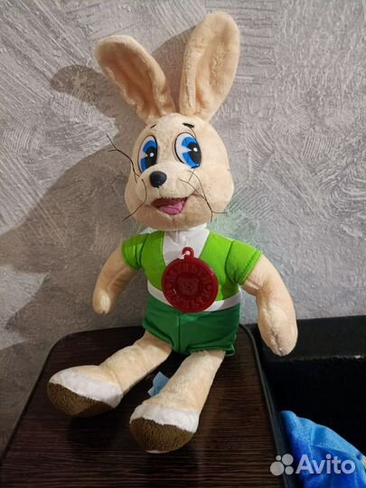 Мягкая игрушка Заяц Ну погоди говорящая