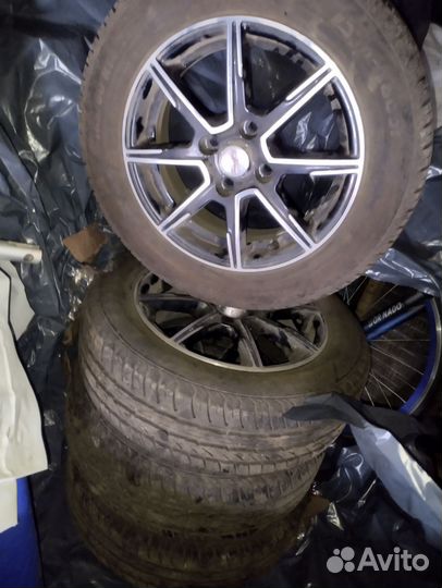 Колеса новые на литых дисках в сборе летние r 14