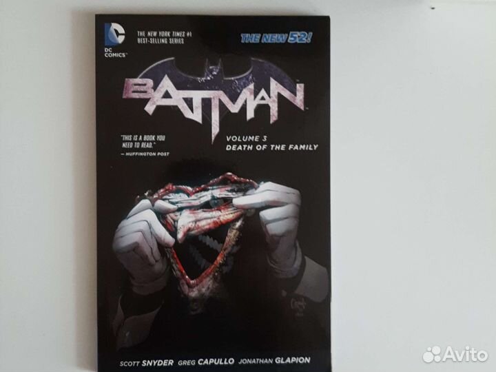 Batman death of the family на английском