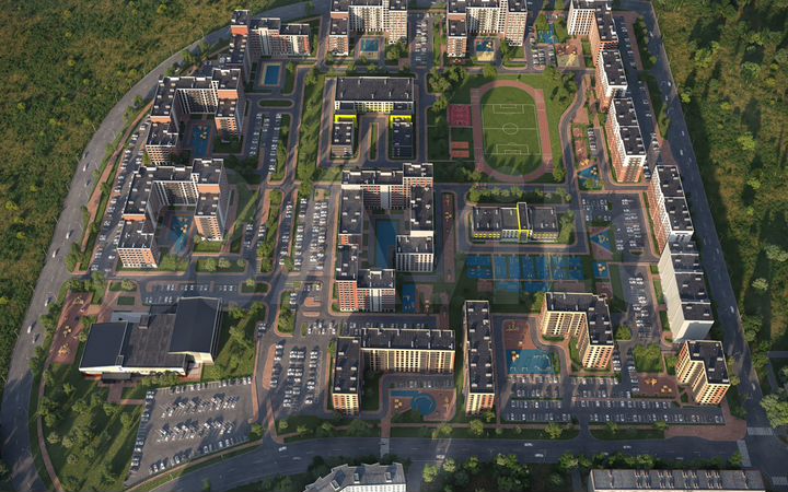 2-к. квартира, 37,1 м², 7/9 эт.