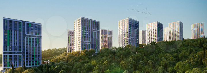 2-к. квартира, 56,3 м², 10/16 эт.