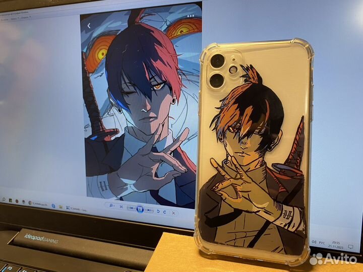 Роспись/кастом чехла, аниме в наличие и на заказ