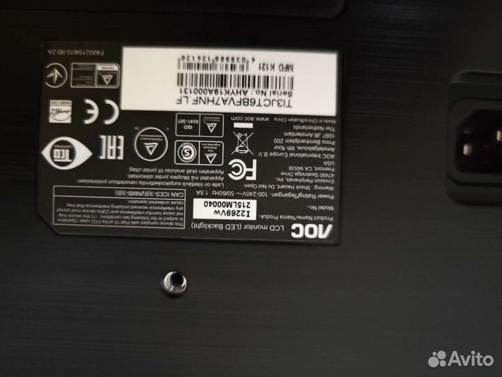 Монитор AOC 22 дюймов