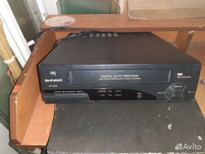 Видеомагнитофон jvc и шиваки работают