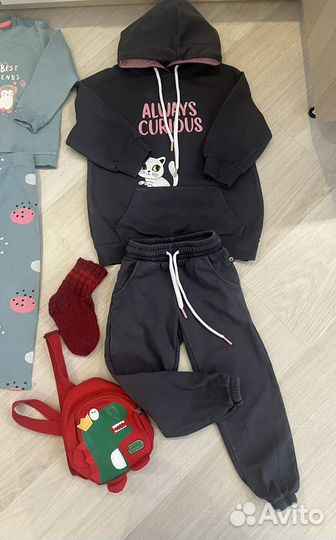 Большой пакет одежды для девочки 92/98