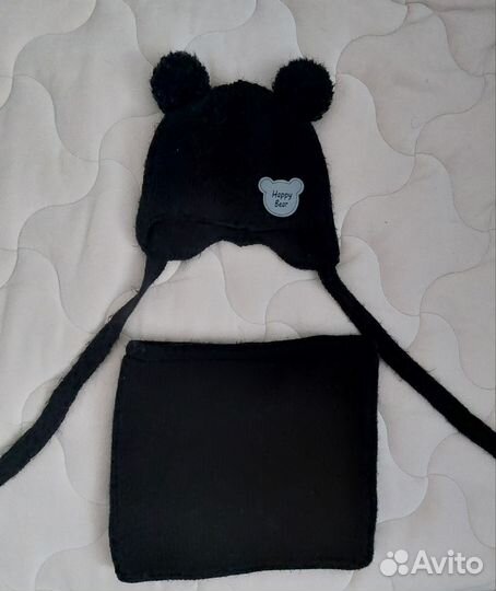 Шапочка и снуд для малыша