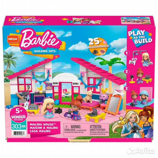 Конструктор Mega Construx Barbie Домик мечты
