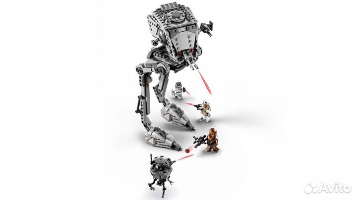 Конструктор lego Star Wars 75322 AT-ST на Хоте