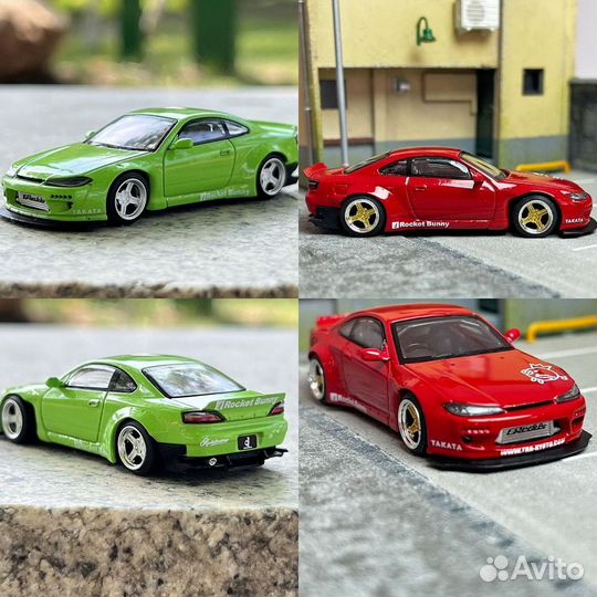 Mini GT Nissan Silvia Rocket Bunny