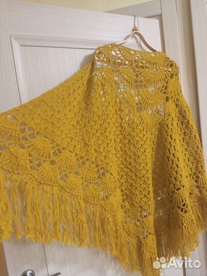 Платок шаль шарф шерсть