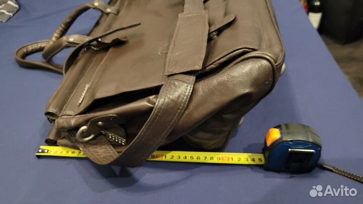 Винтажная кожаная сумка
