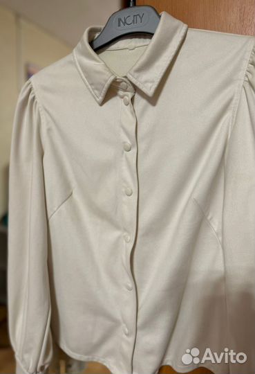 Рубашка женская велюр XS