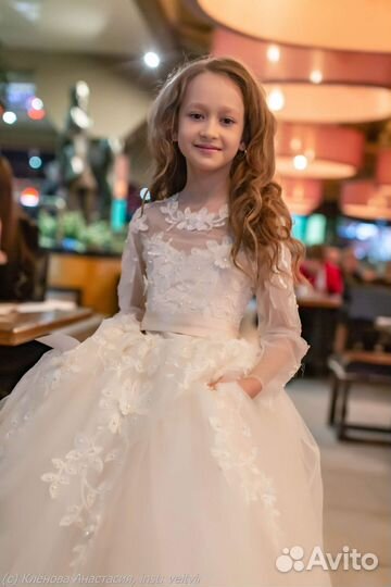Платье вечернее для девочки