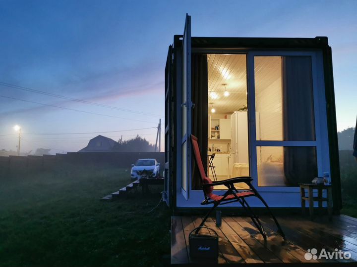 Дом из морского контейнера 40 футов