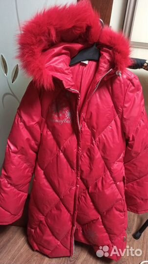 Куртка для девочки зима 158