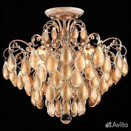 Люстра на штанге Freya Chabrol FR2302-CL-04-WG