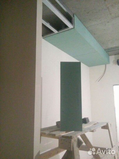 Монтаж перегородок