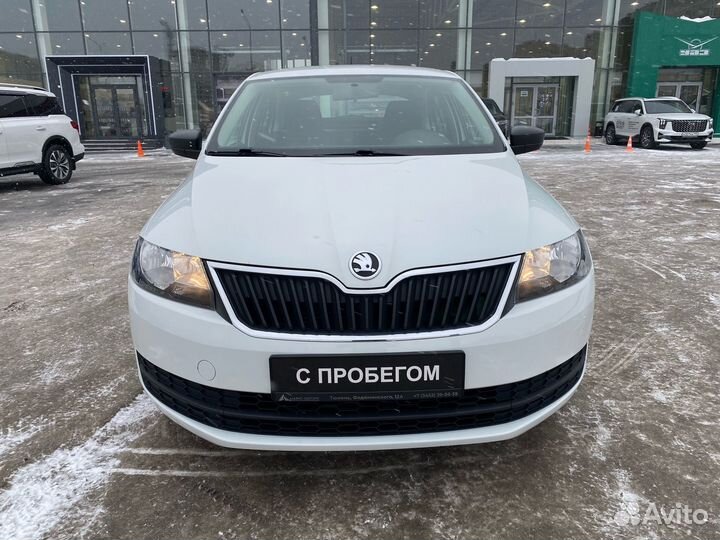 Skoda Rapid 1.6 МТ, 2016, 130 000 км