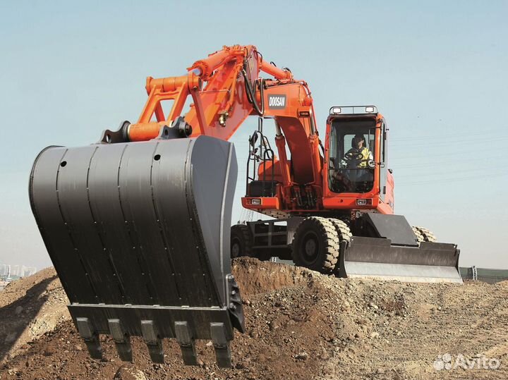 Колёсный экскаватор DOOSAN DX190WA, 2023