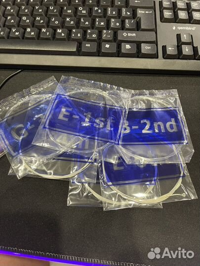 Струны для гитары Davinci новые