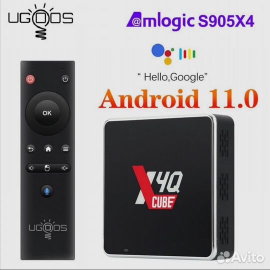 Тв приставка ugoos X4Q Cube прошивка SMART TV