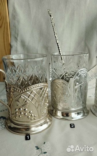 Подстаканники,Стаканы СССР