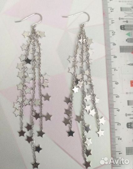 Серебряные серьги