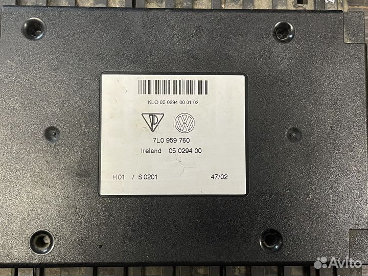 Блок сидений Volkswagen Phaeton