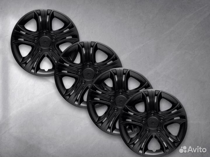 Колпаки R13 колпаки на колеса черные