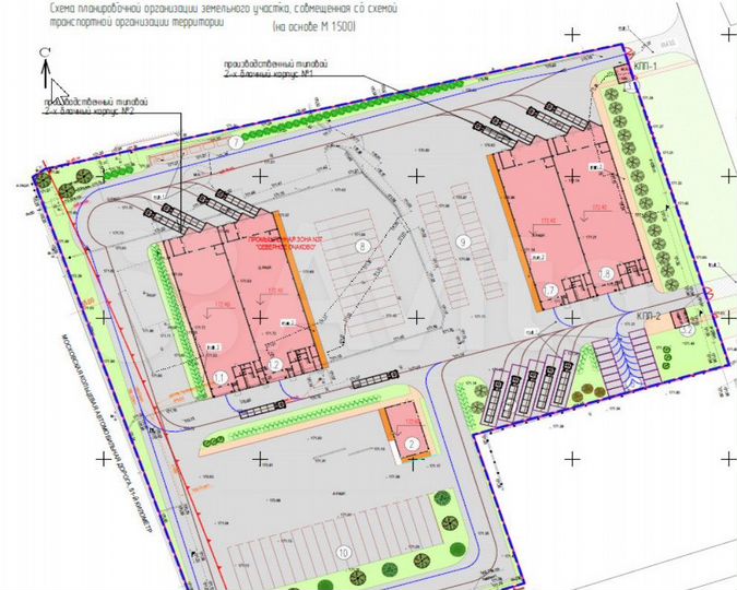 Складской комплекс, 4500 м²