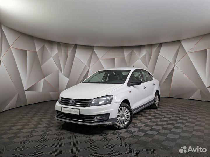 Volkswagen Polo 1.6 AT, 2017, 204 036 км