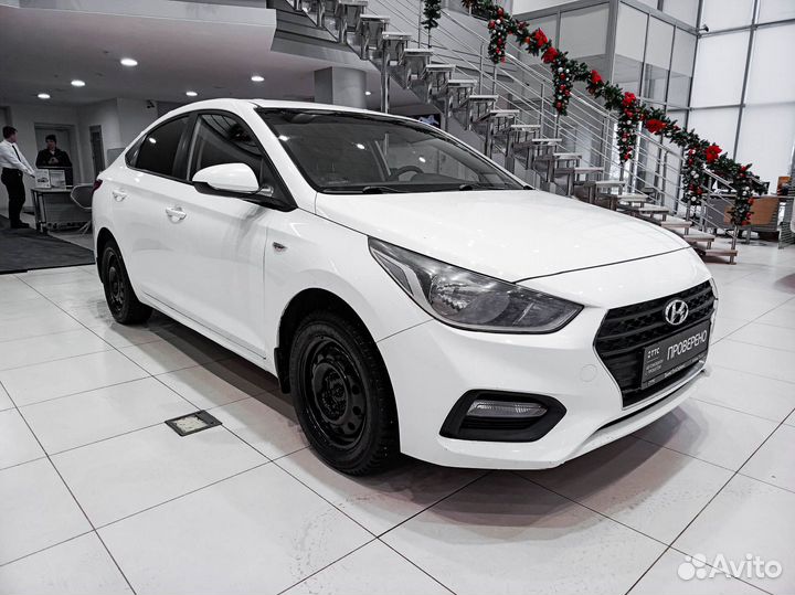 Hyundai Solaris 1.4 МТ, 2018, 186 801 км