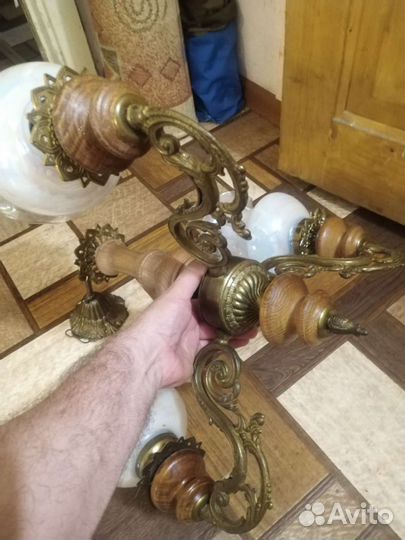 Бронза люстра СССР