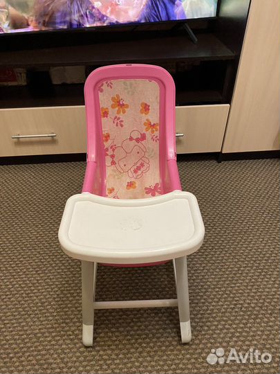 Кукольный стульчик для кормления