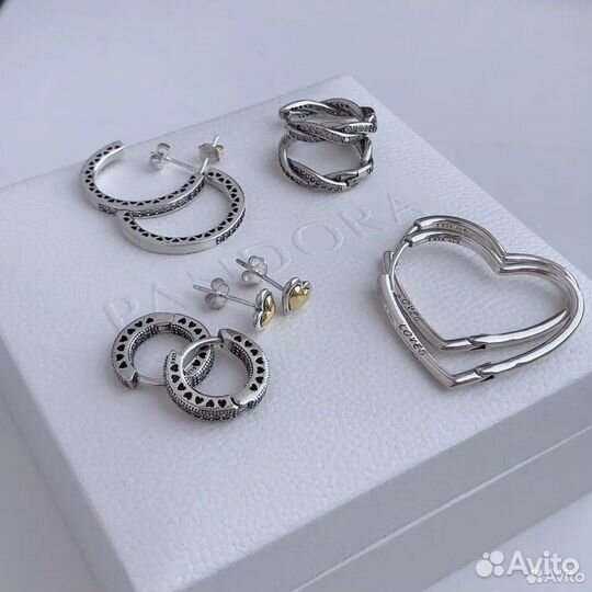 Pandora серьги