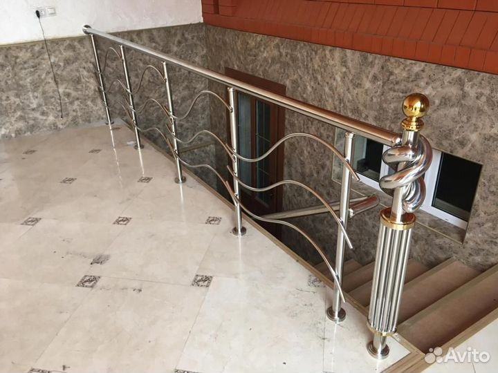 Перила из нержавеющей стали