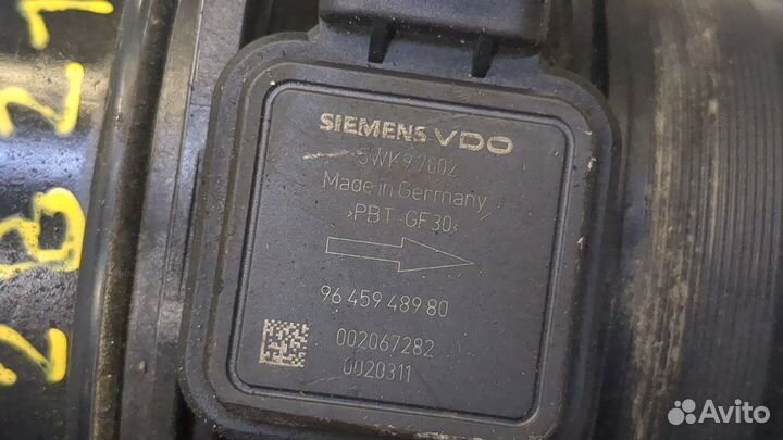 Измеритель потока воздуха Citroen C8, 2007