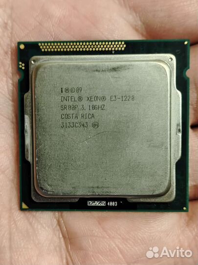 Процессор Xeon e3-1260L lga1155