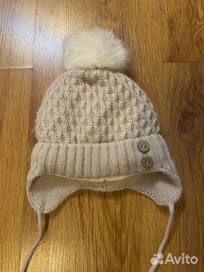 2 одинаковые Шапки для малыша разных размеров