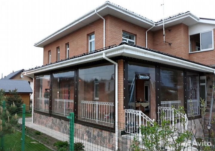 Мягкие окна для беседки, террасы, веранды