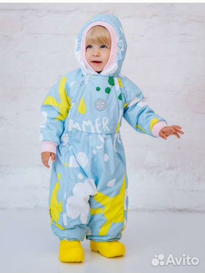 Детский демисезонный комбинезон 80 см